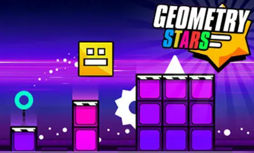 Geometry Stars - Where Music Meets Motion in this Addictive Rhythm Platformer